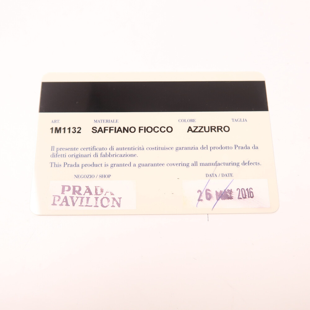 Prada Ghw Long Wallet Calfskin Leather #177299P16B - Picture 8 of 15